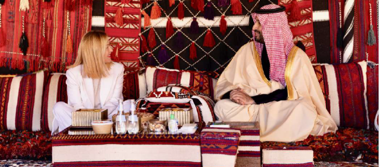 MbS e Meloni